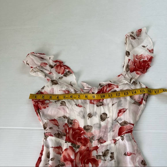 Reformation NWT Miri Roses Jumpsuit, 0 - Picture 8 of 13